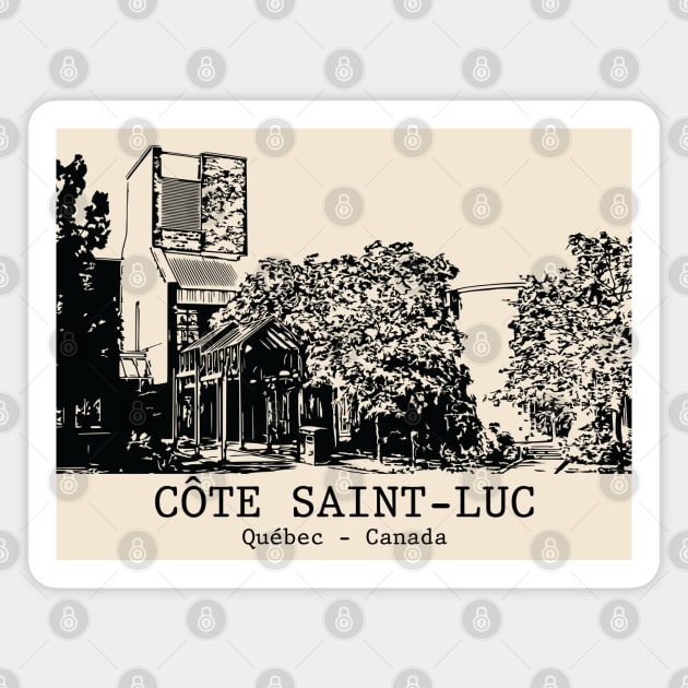 Côte Saint-Luc - Québec Magnet by Lakeric